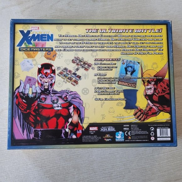 Wizkids Uncanny X-Men Dice Masters Color Cards 303 Dice - Picture 5 of 8